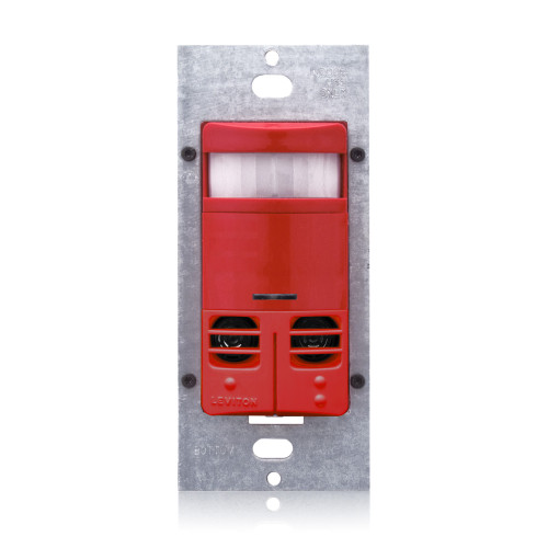 Leviton OSSMD-GDR DUAL RLY MT W/ONEU RED