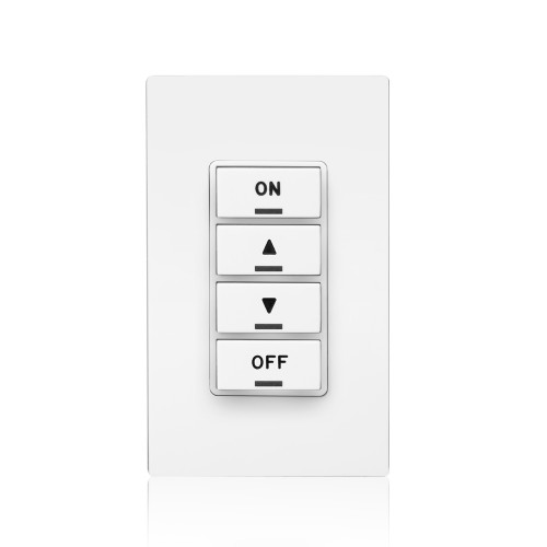Leviton PLVSW-4LW Provolt Low Voltage Switch, 4 Button