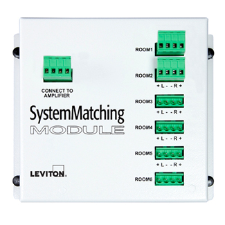 Leviton SGAMP Spec-Grade Sound 6-Zone, AutoSurge System Matching Module