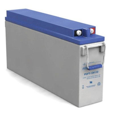 Power Sonic PGFT-12V110H M6 12V 106.8Ah Long Life Front Terminal VRLA Battery