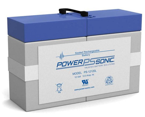 Power Sonic PS-12120L FP 12V 12Ah General Purpose VRLA Battery