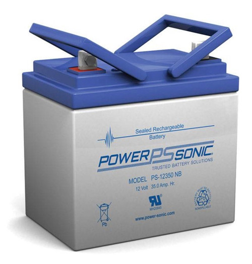 Power Sonic PS-12350 NB3 12V 35Ah General Purpose VRLA Battery