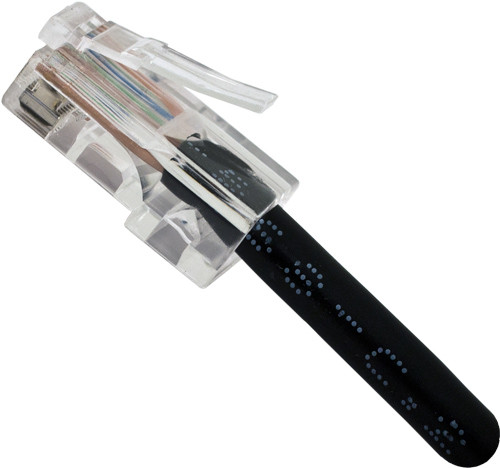 Vertical Cable 093-696/2BK 2Ft Black Non-Booted Cat5E Patch Cord