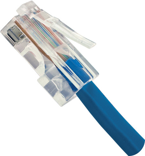 Vertical Cable 093-742/14BL 14Ft Blue Non-Booted Cat5E Patch Cord