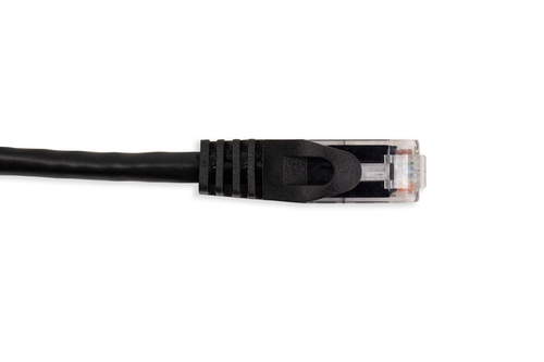 Vertical Cable 092-597/3BK Cat5E 3Ft Black Booted Patch Cord