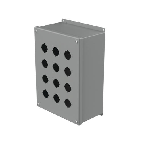 Hoffman E12PBX Type 12 Extra-Deep Pushbutton Enclosure