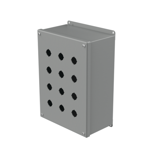 Hoffman E12PBXM Type 12 Extra-Deep Pushbutton Enclosure