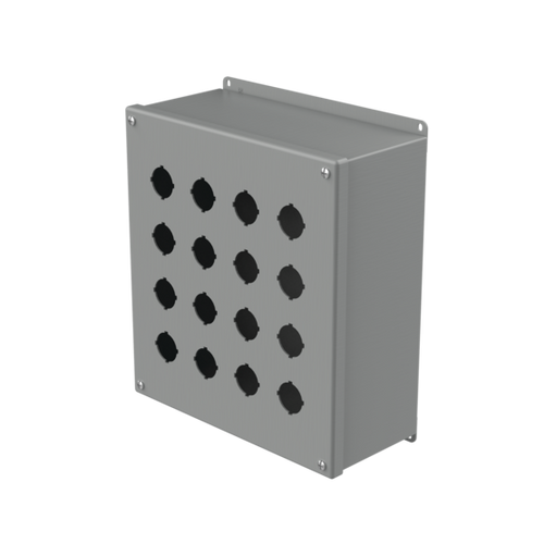 Hoffman E16PBX Type 12 Extra-Deep Pushbutton Enclosure