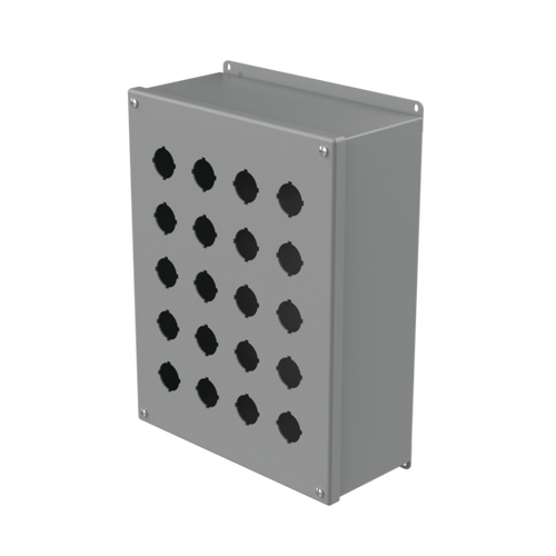 Hoffman E20PBX Type 12 Extra-Deep Pushbutton Enclosure