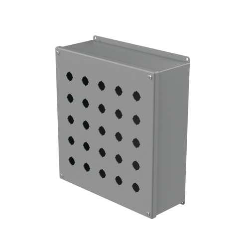 Hoffman E25PBXM Type 12 Extra-Deep Pushbutton Enclosure