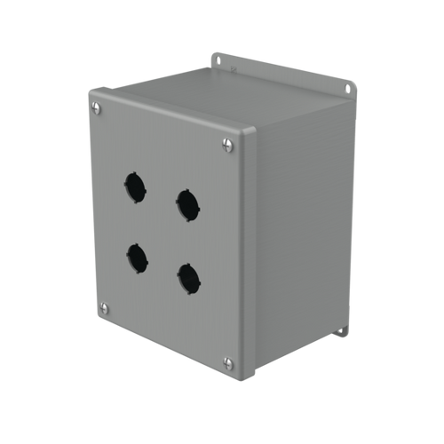 Hoffman E4SPBXM Type 12 Extra-Deep Pushbutton Enclosure
