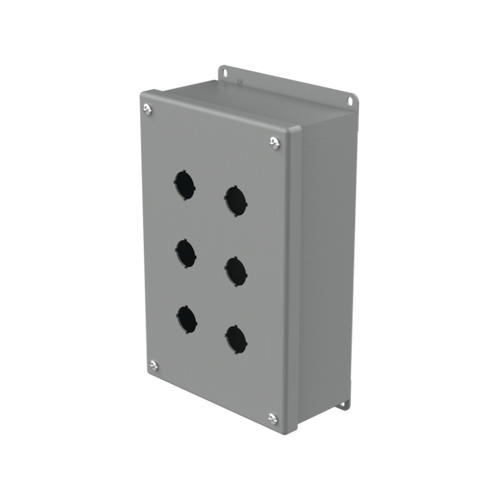 Hoffman E6PBG Type 12 Pushbutton Enclosure