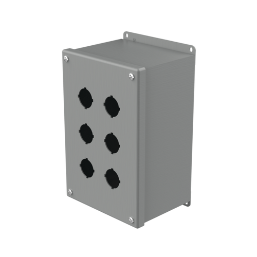 Hoffman E6PBX Type 12 Extra-Deep Pushbutton Enclosure