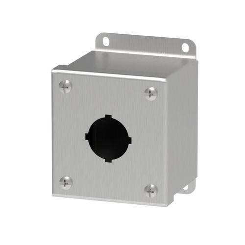 Hoffman E1PBSS Type 4X Stainless Steel 30.5-mm Pushbutton Enclosure