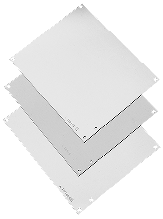 Hoffman A9P6G Conductive Steel Junction Box Panel