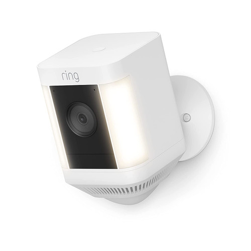Ring Spotlight Cam Plus Battery - White