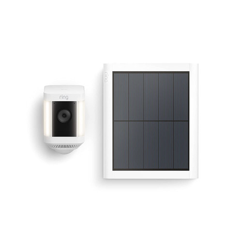 Ring Spotlight Cam Plus Solar - White