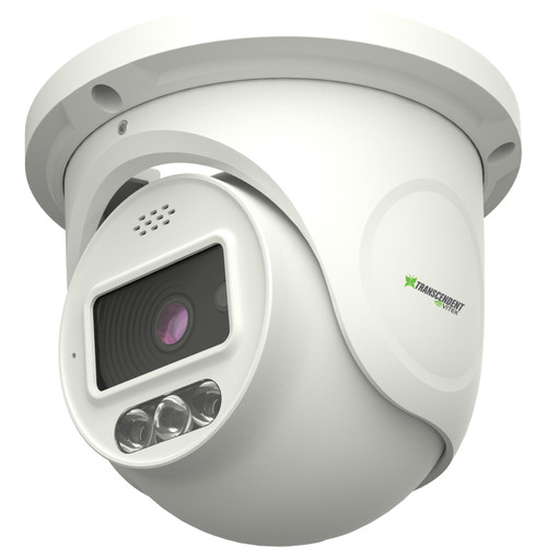 Vitek VTC-TNT4RFAD-2 Transcendent Series NDAA 4MP Fixed IP WDR Active Deterrence Turret Camera