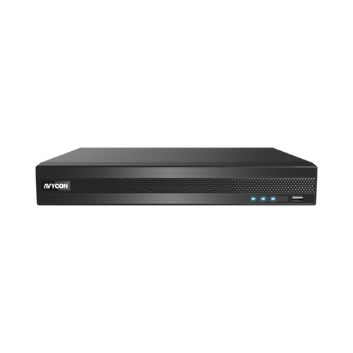 Avycon AVR-NT504A-1T All-in-One Hybrid H.265 DVR, 5MP Lite, 1080P, 960H HD - 4 Channel BNC, 2 additional IP channels support, 4ch audio, 1TB HDD Installed (NDAA)