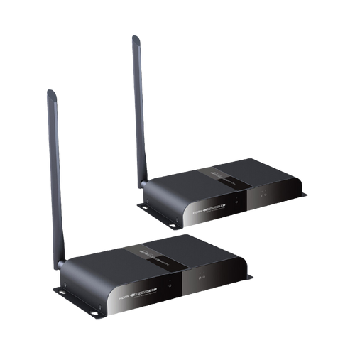 Avycon AVA-HDMI-EXT-W600 HDMI Wireless Extender up to 600ft (HDbitT), transmitter & receiver kit, combine up to 3 receivers, includes DC5V power supply