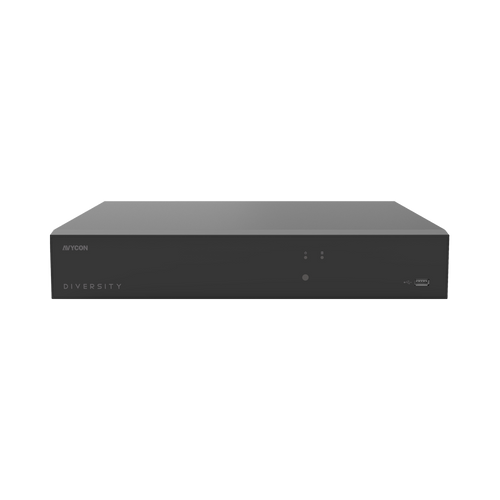Avycon AVR-NSV32E2N-6T (NDAA) H.265 32CH 4K 4K NVR, DUAL NIC, max. 256Mbps, 8MP@30FPS, ONVIF, 8 Alarm In / 1 Alarm Out, 1 HDMI 4K Output, 4 SATA, 6TB HDD installed