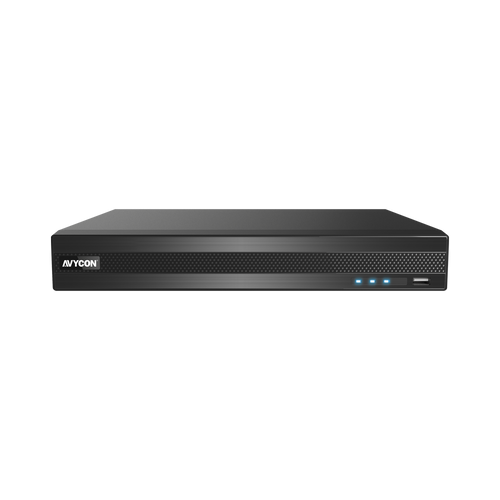 Avycon AVR-NT808A-8T All-in-One Hybrid H.265 4K DVR, 8MP Lite, 5MP Lite, 1080P, 960H HD - 8 Channel BNC, 8 additional IP channels support, 8ch audio, eSATA, 8TB HDD Installed (NDAA)