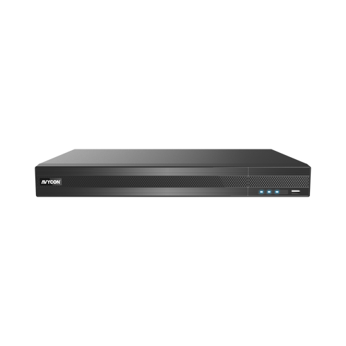 Avycon AVR-NN816E2N-FD-10T (NDAA) H.265, 16CH 4K NVR with Dual NIC, 30FPS@4K per ch, 112Mbps, ONVIF, Dual HDMI (4K&2K), Smart AI, Facial Detection with 4K IPC, 10TB HDD Installed