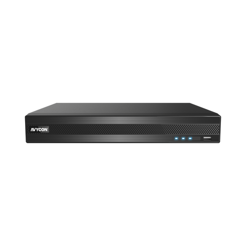 Avycon AVR-NN804P4-12T (NDAA) H.265, 4CH 4K NVR with 4CH Built-in PoE, Plug&Play, 30FPS@4K per ch, 40Mbps, ONVIF, 4K HDMI, Smart AI, 12TB HDD Installed