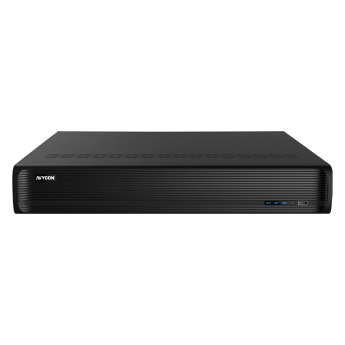 Avycon AVR-HN816P16C-FD-10T H.265, 32CH 4K NVR with 16CH Built-in PoE, Plug&Play, 30FPS@4K per ch, 256Mbps, ONVIF, 4K HDMI, Smart AI, Fisheye Dewarping, 10TB HDD Installed