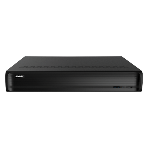 Avycon AVR-HN816P16C-FD-48T H.265, 32CH 4K NVR with 16CH Built-in PoE, Plug&Play, 30FPS@4K per ch, 256Mbps, ONVIF, 4K HDMI, Smart AI, Fisheye Dewarping, 48TB HDD Installed