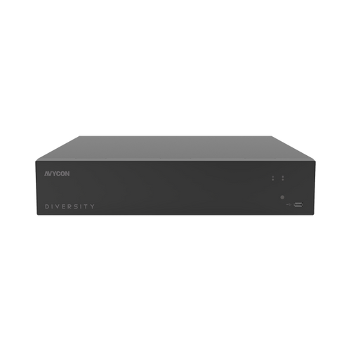 Avycon AVR-HSV64E2N-112T H.265 64CH 4K 4K NVR, DUAL NIC, max. 640Mbps, 8MP@30FPS, ONVIF, 8 Alarm In / 1 Alarm Out, 1 HDMI 4K Output, 4 SATA, 112TB HDD installed