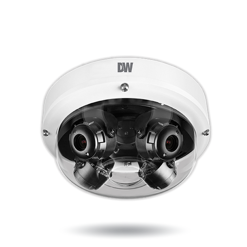 Digital Watchdog DWC-PPVX20WATW MEGApix IVA 20MP Multi-Sensor Vandal Dome IP Camera