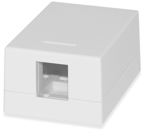 SignaMax SMKL-1-WH 1-Port Surface Mount Box White