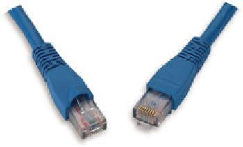 SignaMax C6A-114YE-1FB Category 6A U/UTP Patch Cord Snag-Proof Boot, Yellow, 1 ft.