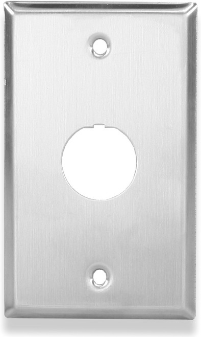 SignaMax SSKFIG-1 1-Port Industrial Grade Stainless Steel Faceplate
