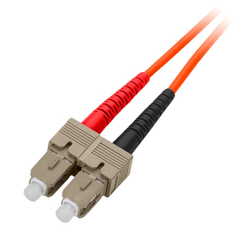 SignaMax FC-4/4-1M SC to SC Duplex MM 62.5/125 Patch Cord, 1 Meter