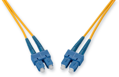 SignaMax FCS-4/4-1M SC to SC Duplex SM 9/125 Patch Cord, 1 Meter