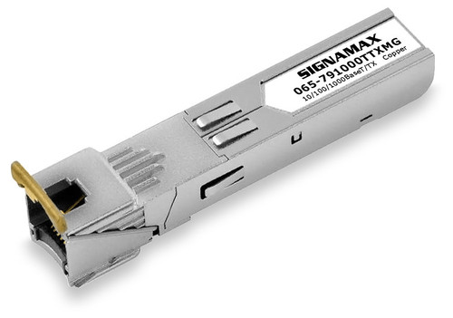 SignaMax FO-065-791000TTXMG 10/100/1000TX Twisted-Pair SFP Module