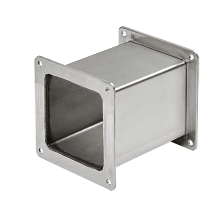 Hoffman F44WN6SS Category 4X Stainless Steel Feed-Through Wireway Nipple