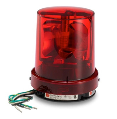 Federal Signal 121ALED-024R Vitalite Red LED Rotating Light