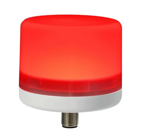 Federal Signal LP57-024R-Q Streamline LP57 Mini Beacon Series, M12 Quick Connect, 24VDC, Steady Burn, Red