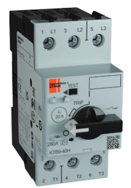 Sprecher & Schuh KTB9-40H-0.40A Motor Protection Circuit Breaker