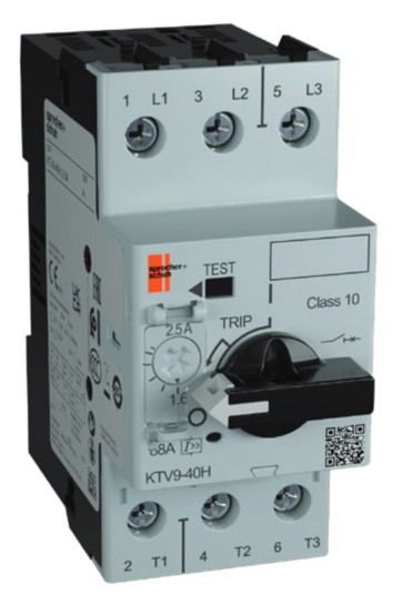 Sprecher & Schuh KTV9-40H-1.6A Motor Protection Circuit Breaker