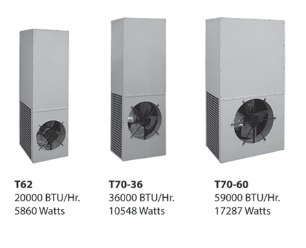 Hoffman T706046G402 T-Series Large Capacity Outdoor Air Conditioner