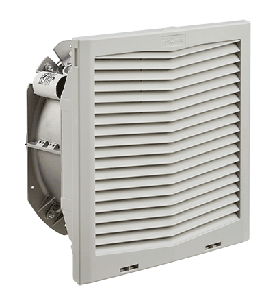 Hoffman HF1326414R HF Standard & Reverse Light Gray Filter Fan