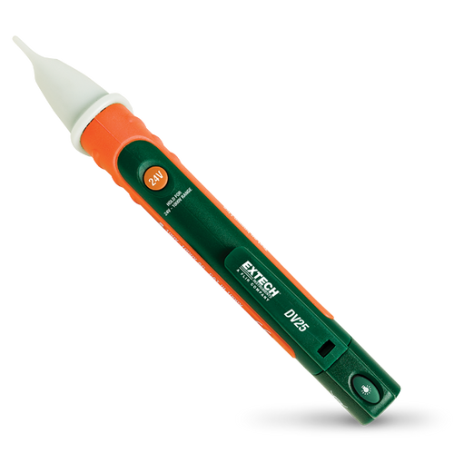 Extech DV25 Dual-Range AC Voltage Detector with Flashlight