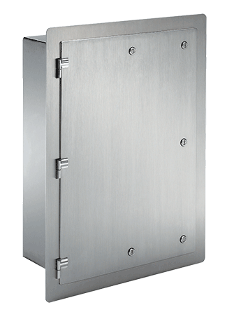 Hoffman AFMSC24248SS Type 4X Stainless Steel Flush-Mount Screw Cover Enclosure