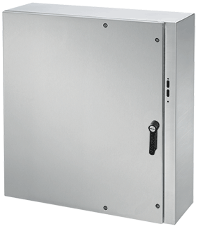 Hoffman CDSC483816SS6R Type 4X Stainless Steel Concept Wall-Mount Disconnect Enclosure with Quarter-Turn Latch
