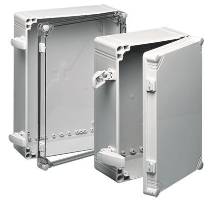 Hoffman Q604013ABI Type 4X QLINE I ABS Opaque Cover Enclosure