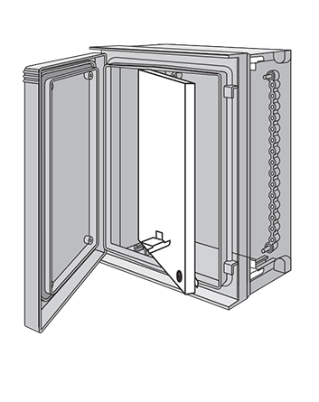 Hoffman UU6060SP Swing-Out Panel